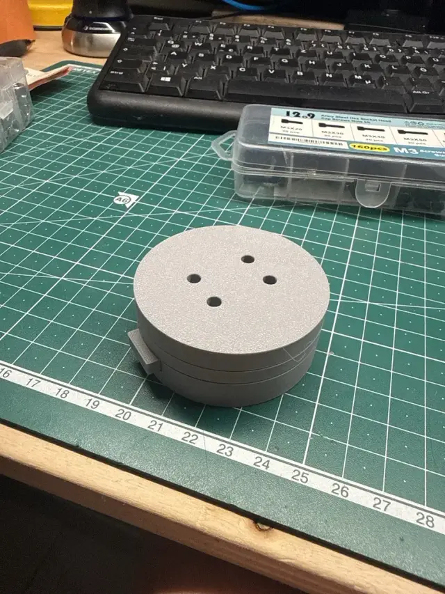 Zero-Point Tool Changer for Faze4 Robot Arm — modelo 3D