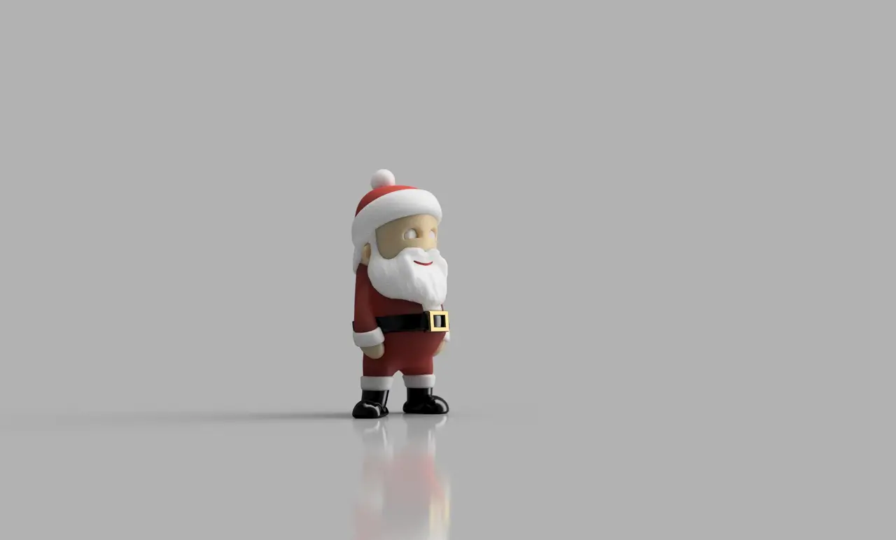 Mini Santa Claus — modelo 3D