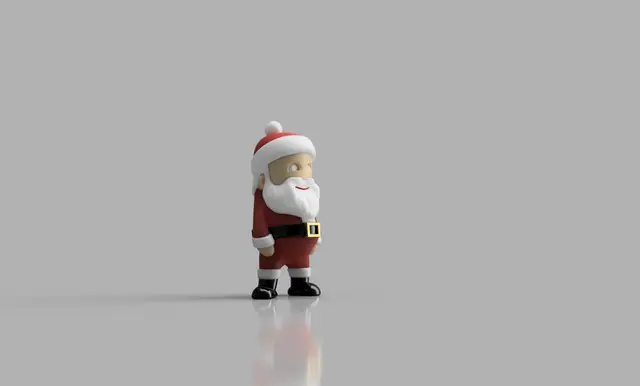Mini Santa Claus — modelo 3D