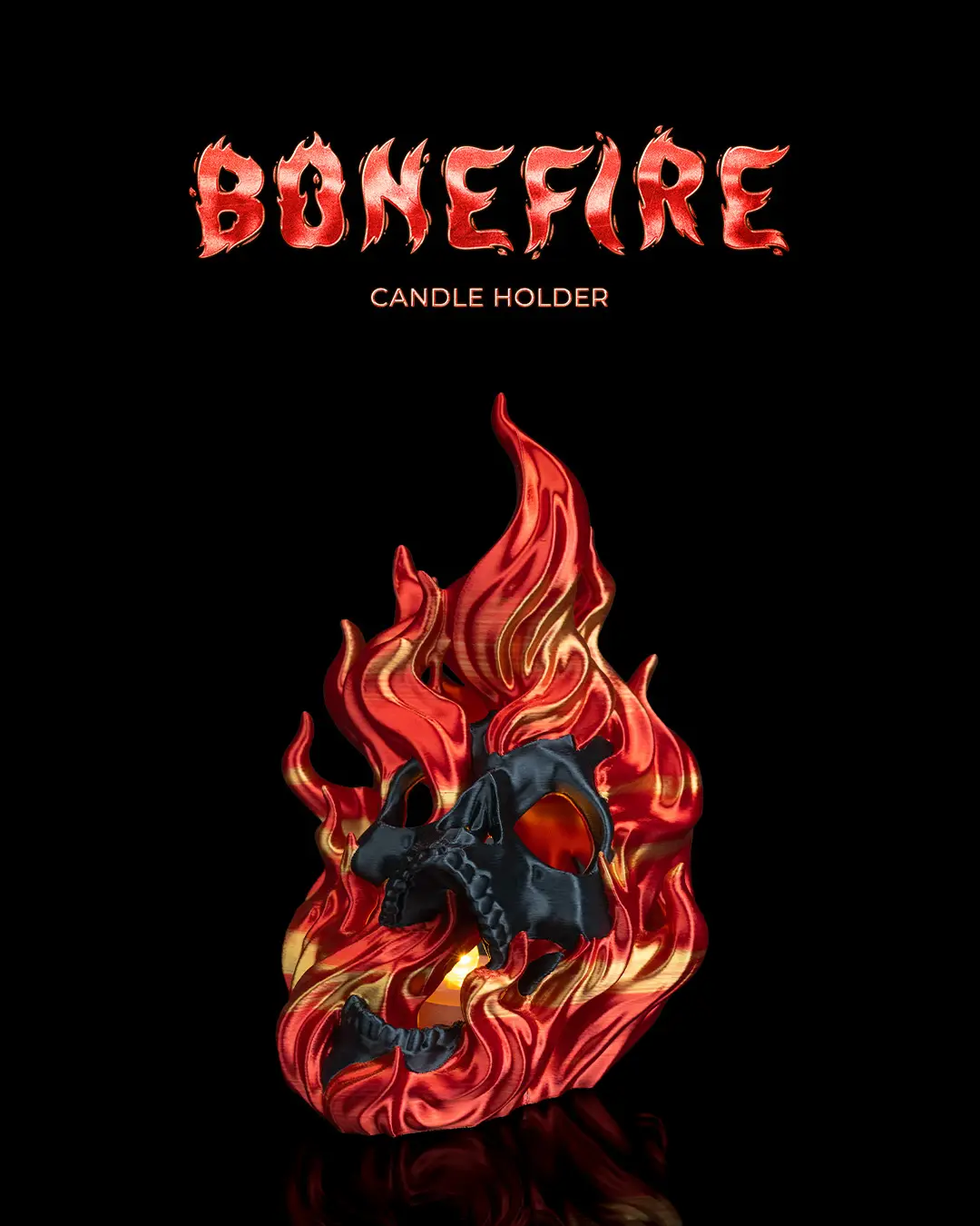 Bonefire Candle Holder — modelo 3D
