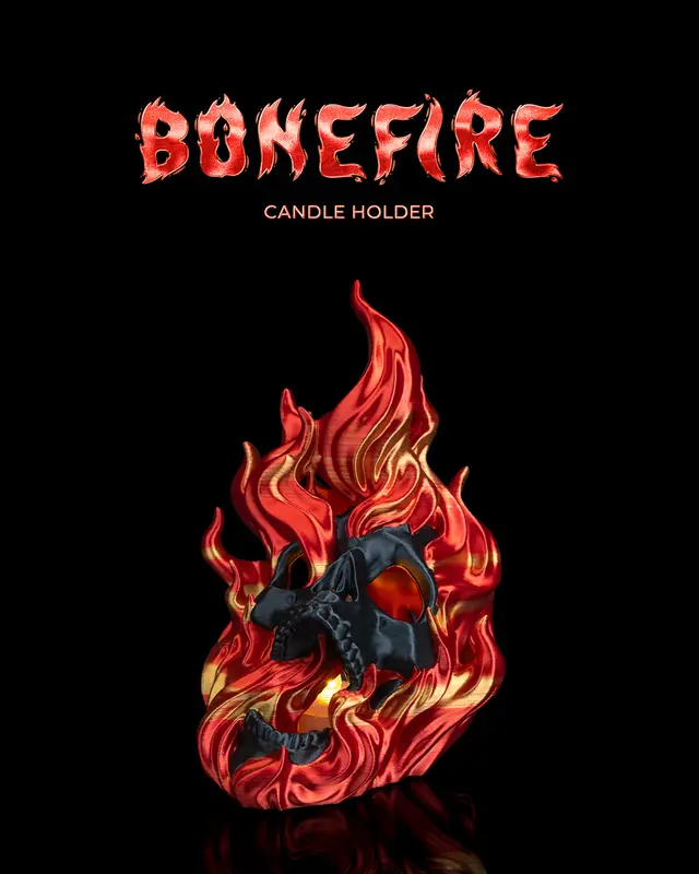 Bonefire Candle Holder — modelo 3D