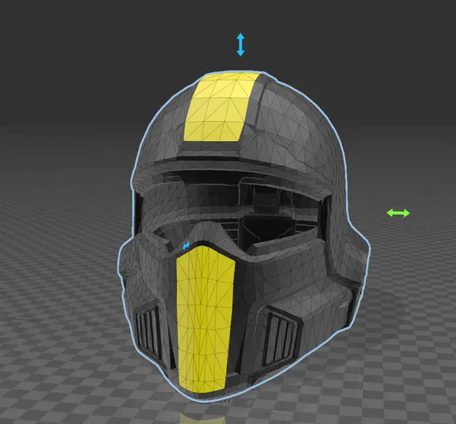 Helldivers Helmet — modelo 3D