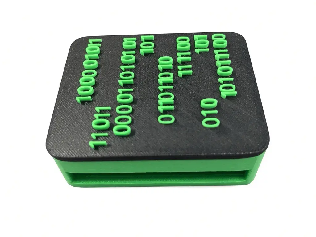 Matrix Themed Synaptics Coralboard SL Box — modelo 3D
