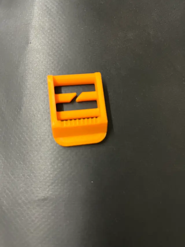 Ladderlock Buckle - Parametric Replacement for Backpack Straps — modelo 3D