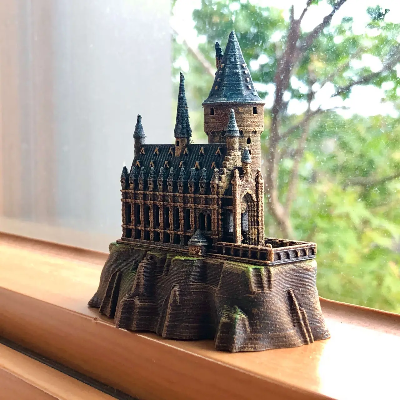 Hogwarts Castle Lamp - Harry Potter — modelo 3D