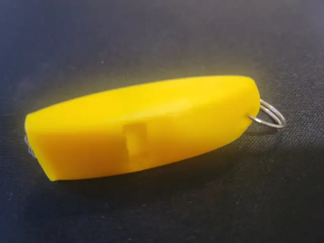 Emergency Whistle, Dual Frequency — modelo 3D