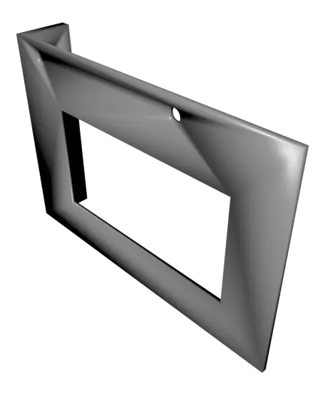 Raspberry Pi 4 2U rack-mount Mark III Custom 2020 Extrusion Ears — modelo 3D