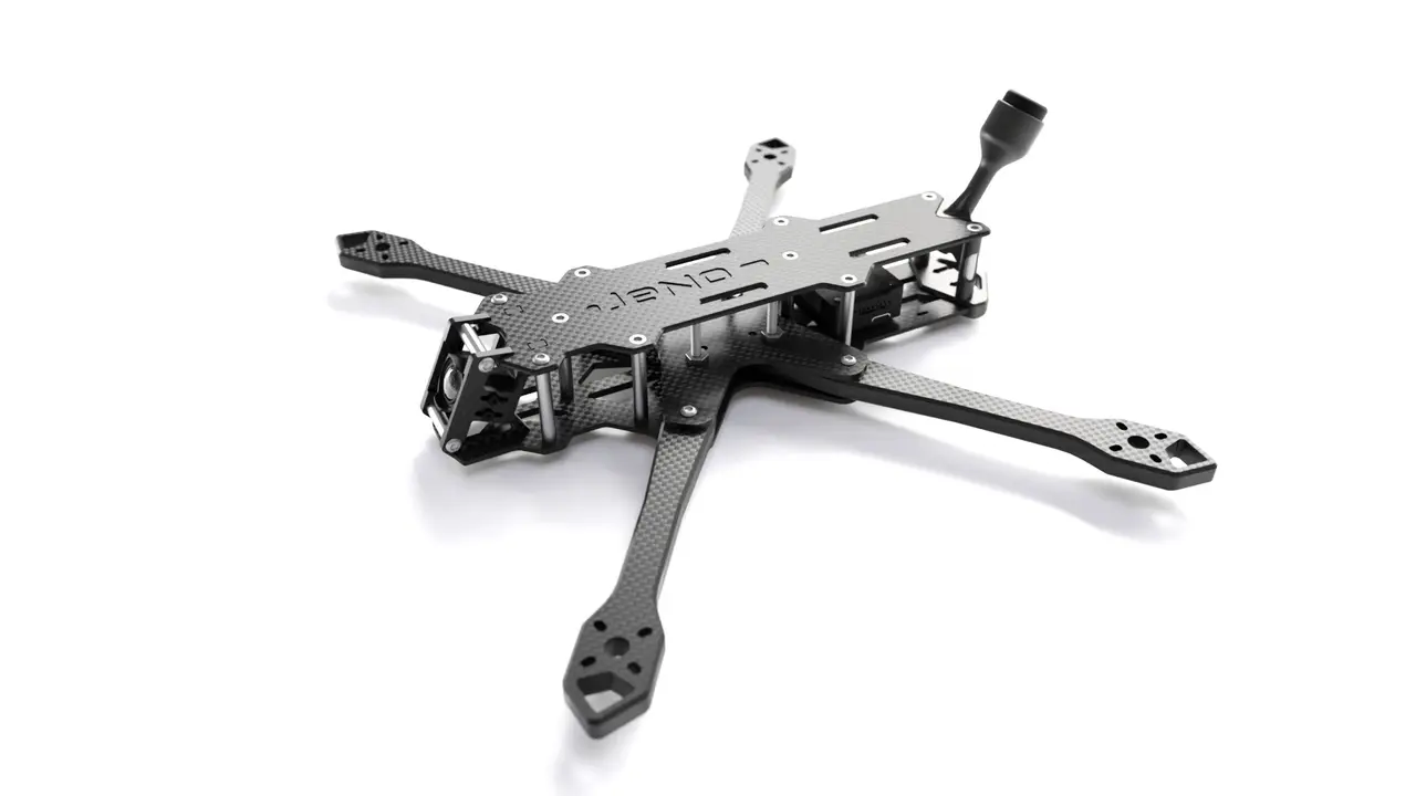 JeNo 7" Drone Frame — modelo 3D