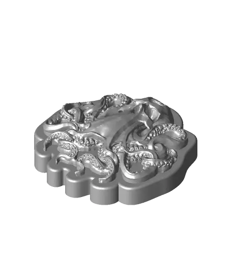 Skull Kraken Box — modelo 3D