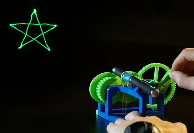 Mechanical Laser Show — modelo 3D