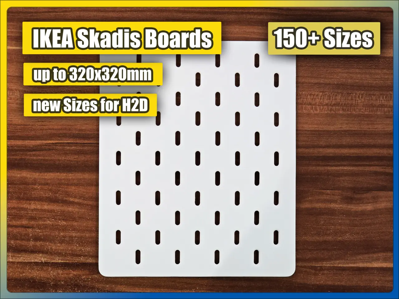 IKEA Skadis — modelo 3D