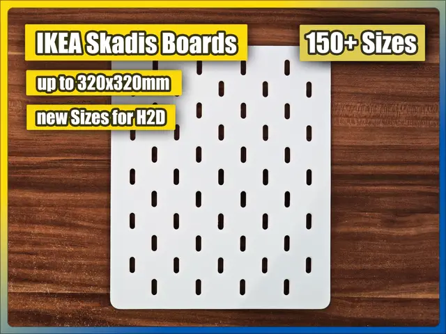 IKEA Skadis — modelo 3D