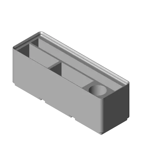 Gridfinity 1x3x6 Small Remote Holder — modelo 3D