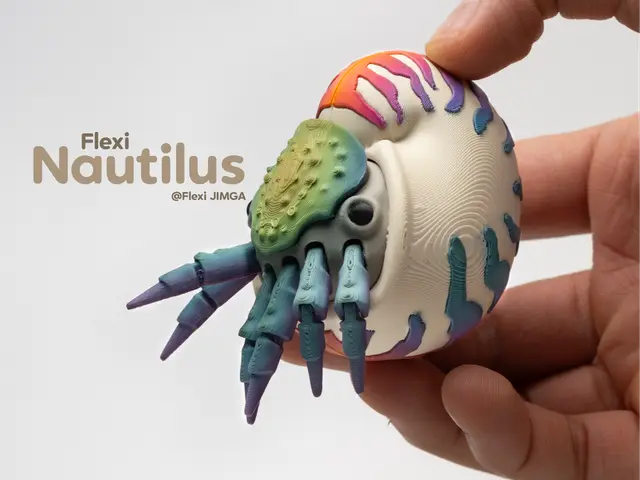 Articulated Nautilus Flexi Print — modelo 3D