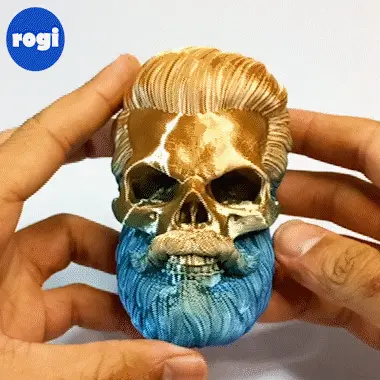 BEARD SKULL COLLECTION - Nº1 — modelo 3D