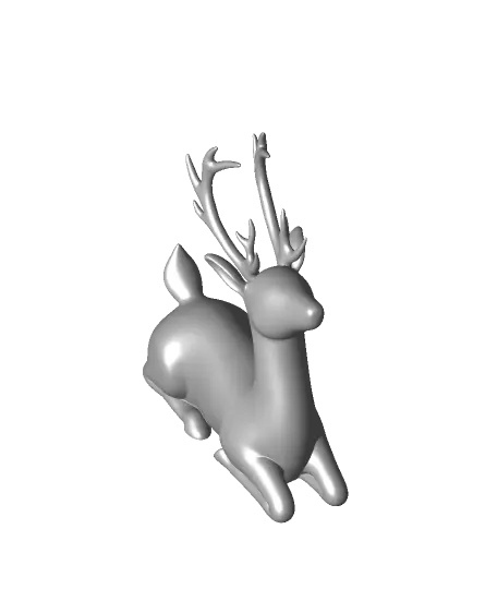 Deer -Laying Down — modelo 3D