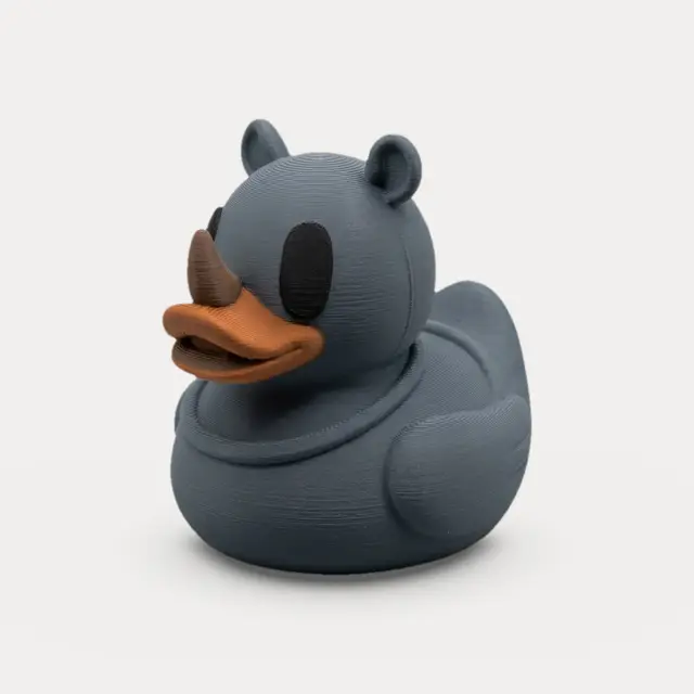 Rhino Rubber Duck - Animal Figurine — modelo 3D
