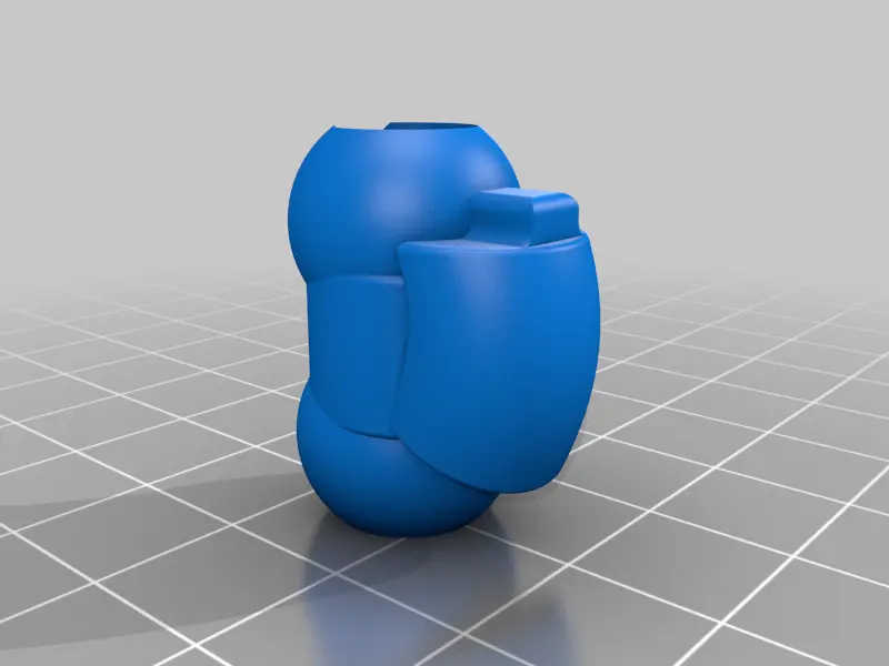Froggy: the 3D printed ball-jointed frog doll — modelo 3D