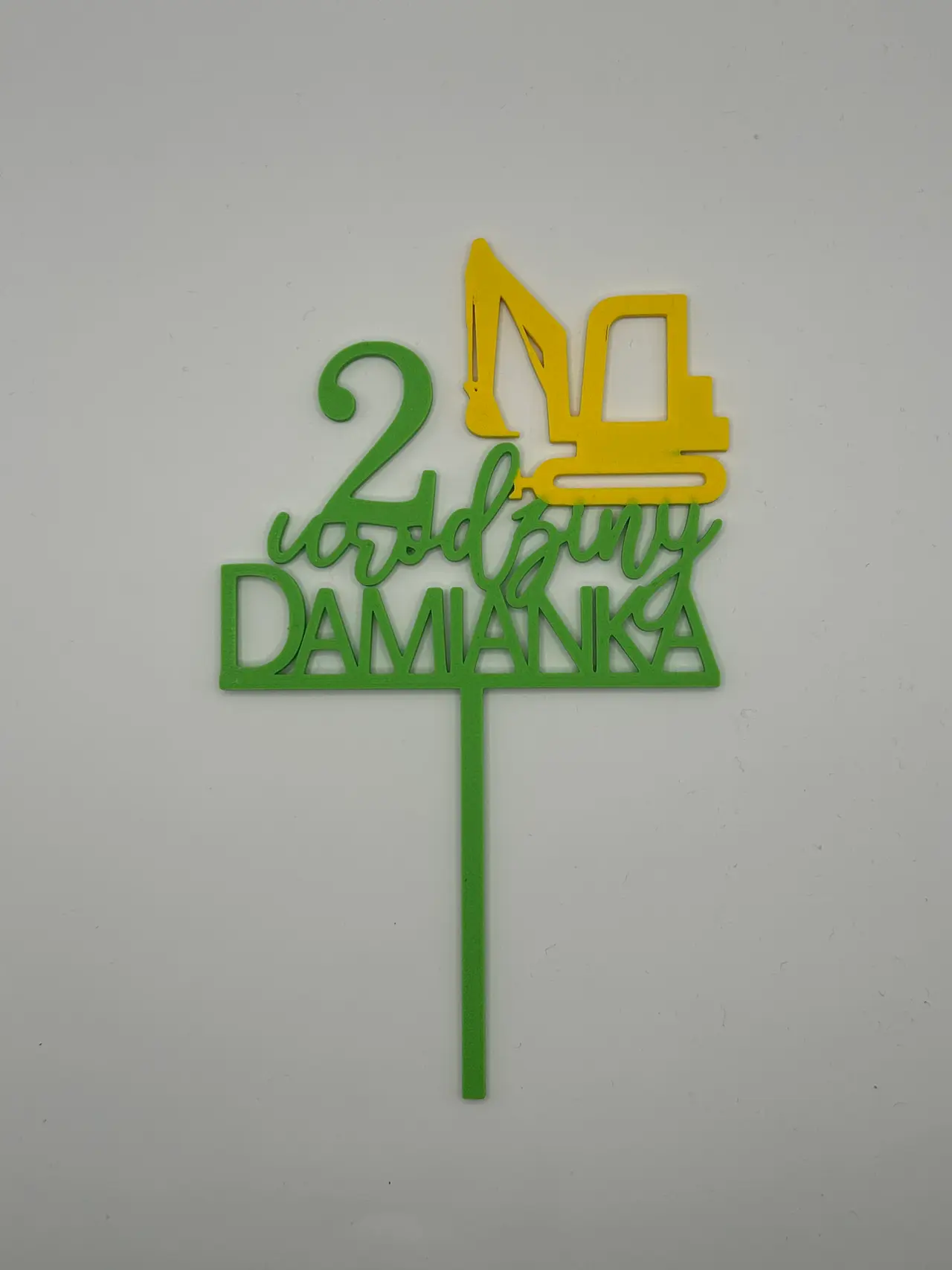Topper - 2 urodziny DAMIANKA — modelo 3D