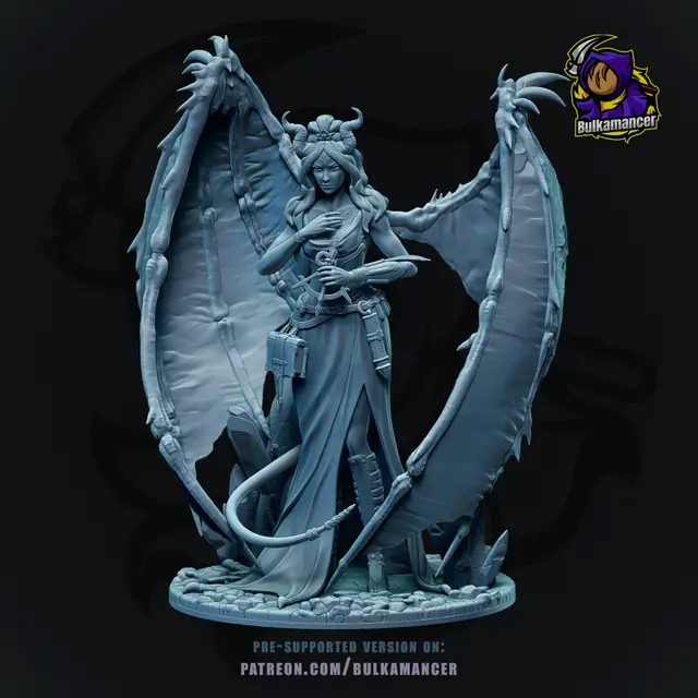 Areelu Vorlesh (Pathfinder: Wrath of the Righteous) | 215mm — modelo 3D
