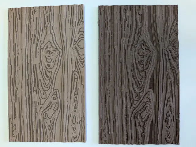 Wood Grain Imitation with ColorMix — modelo 3D