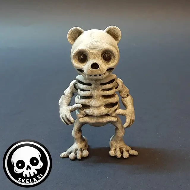 Flexi Skeleton Panda — modelo 3D