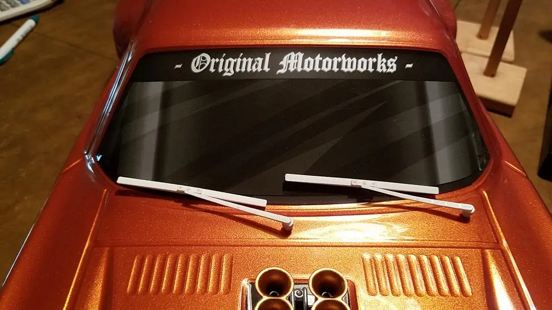 1/7 Scale Windshield Wiper for Arrma Felony — modelo 3D