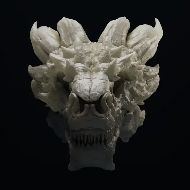 Balerion Skull — modelo 3D