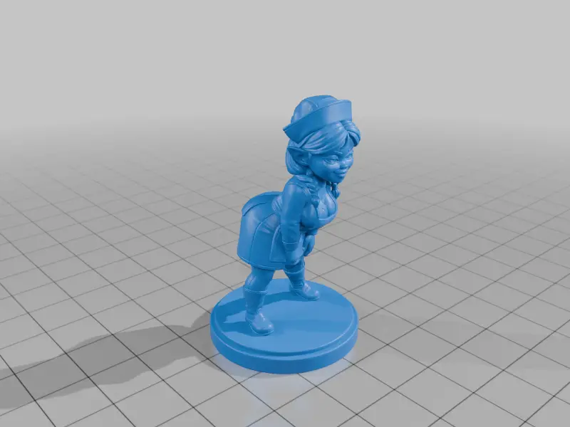 sexy gnome nurse — modelo 3D