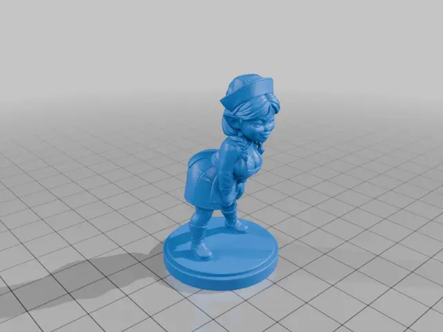 sexy gnome nurse — modelo 3D