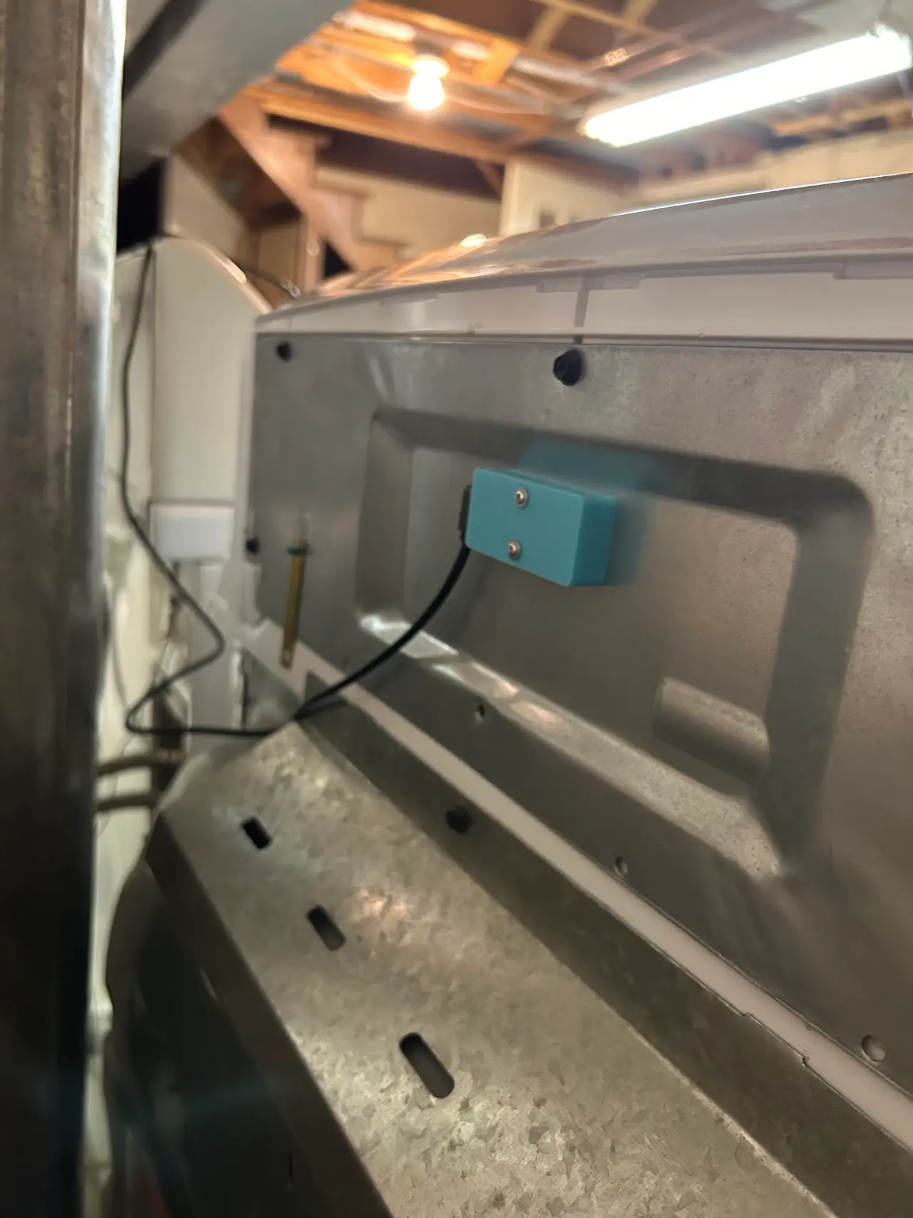Home Assistant Laundry Monitor Enclosure — modelo 3D