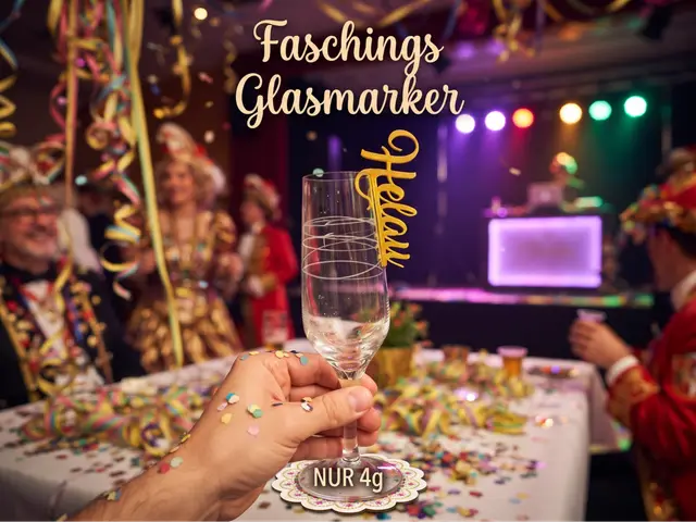 Helau - Faschings Glasmarker — modelo 3D