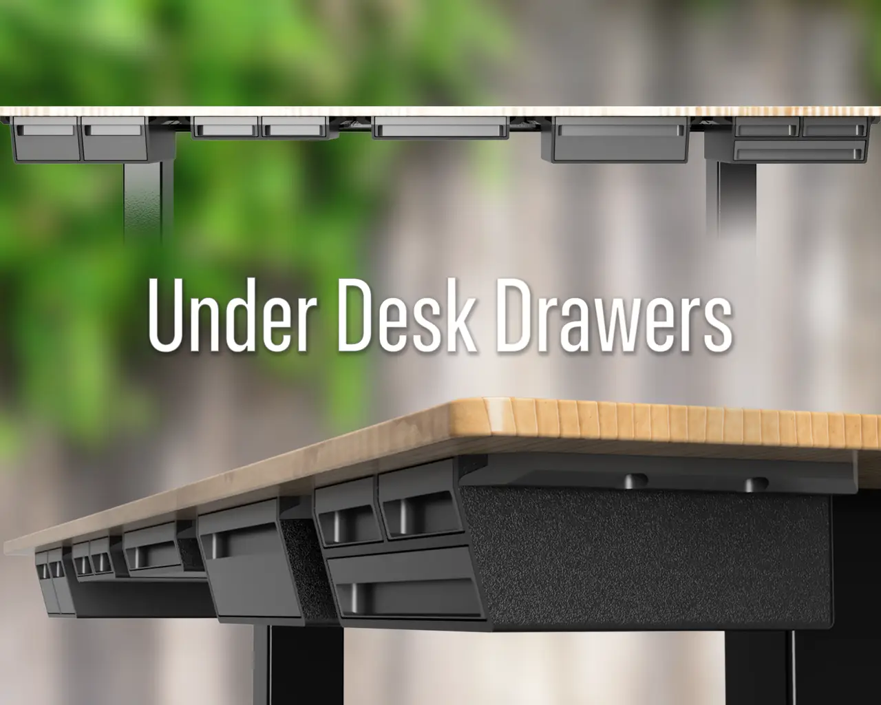 Under Desk Drawer — modelo 3D