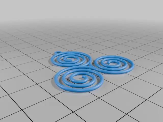 Triskelion — modelo 3D