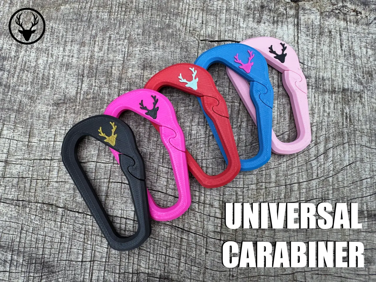 Universal Carabiner — modelo 3D