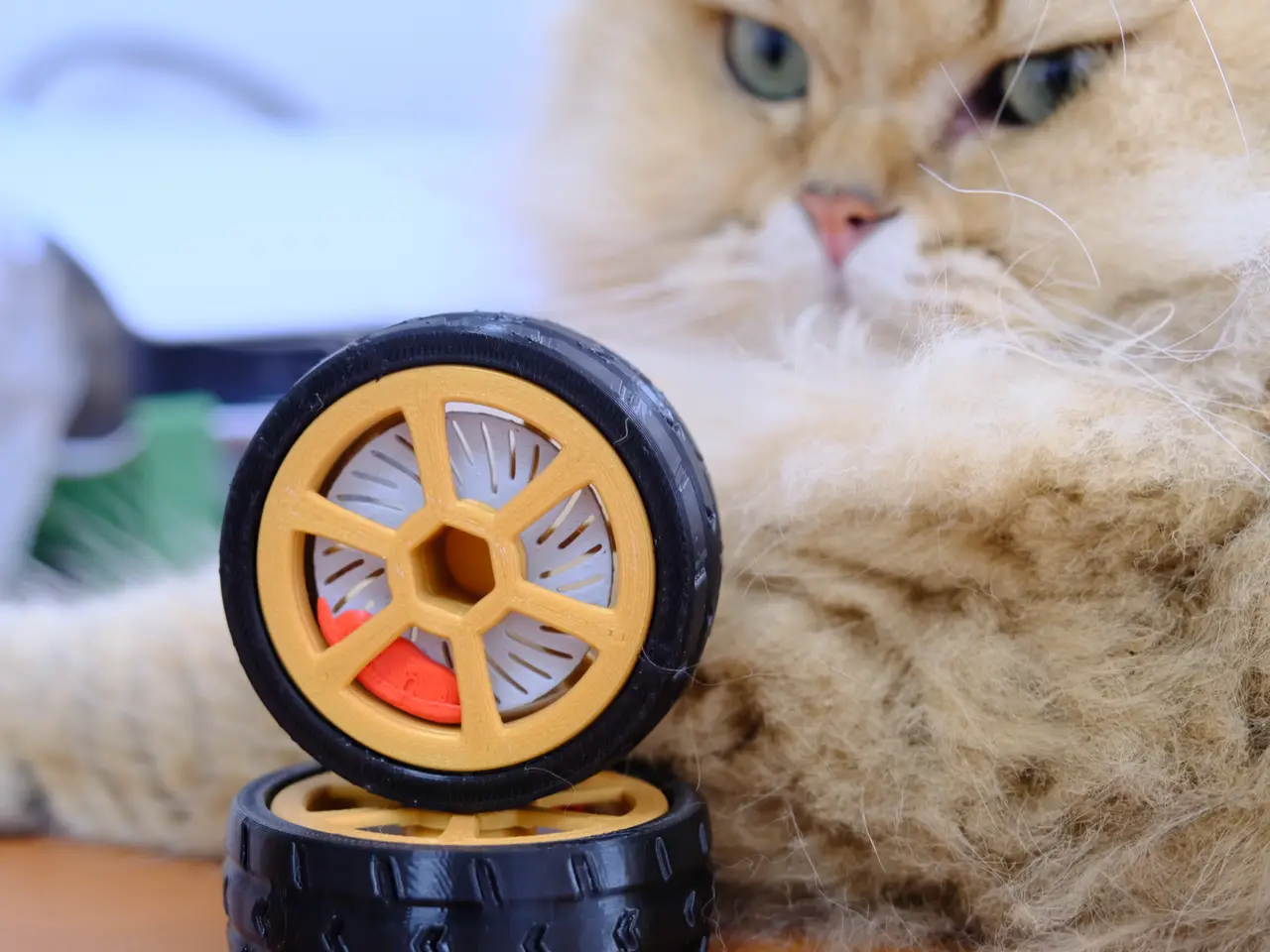 Click Wheel Pen Holder — modelo 3D