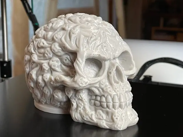 Hitch Ball Cover Soul skull — modelo 3D