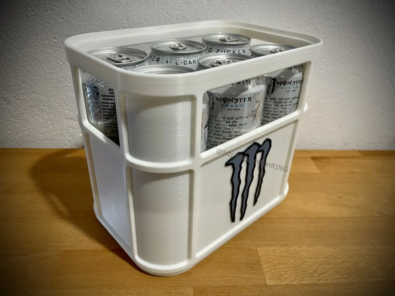 Stackable Soda Can Crate for 500 ml & 330 ml cans — modelo 3D
