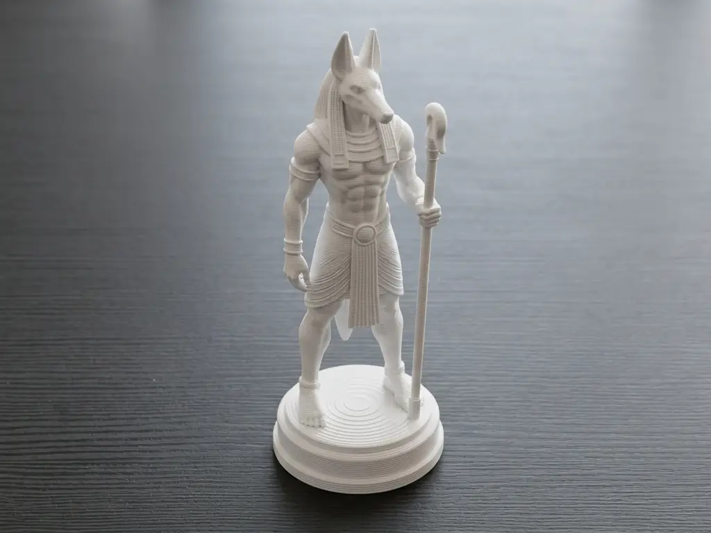 Anubis Egyptian God Miniature — modelo 3D