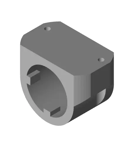 Foldable filament spool holder for Bambu Lab P1P with spring hinge . #ThangsBambuContest — modelo 3D