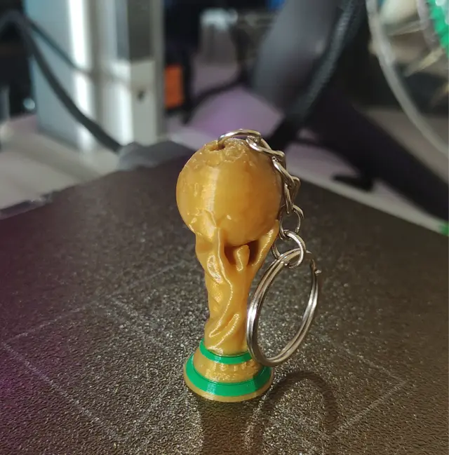 FIFA World Cup Trophy Keychain — modelo 3D