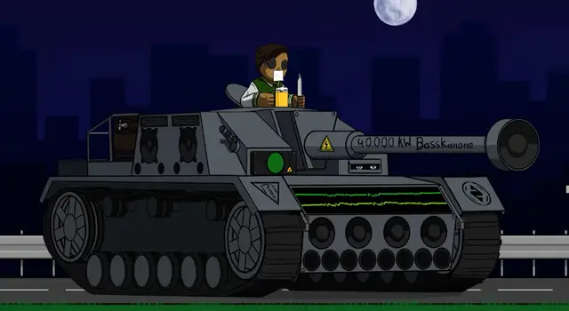 Disco Panzer — modelo 3D