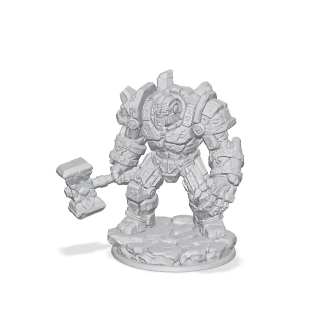 1000+ Minis, Free Kickstarter Sample, Stonework Colossus Miniature — modelo 3D