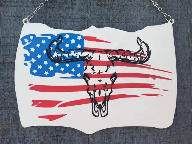 Bison Flag — modelo 3D
