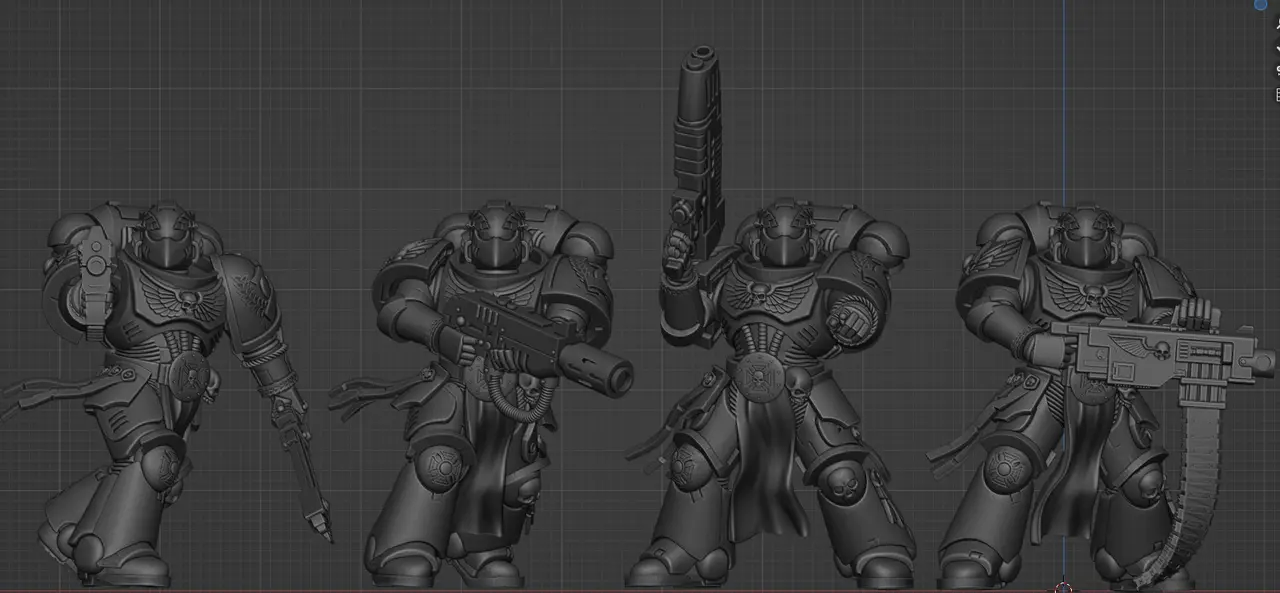 Graia's Veteran Defender — modelo 3D