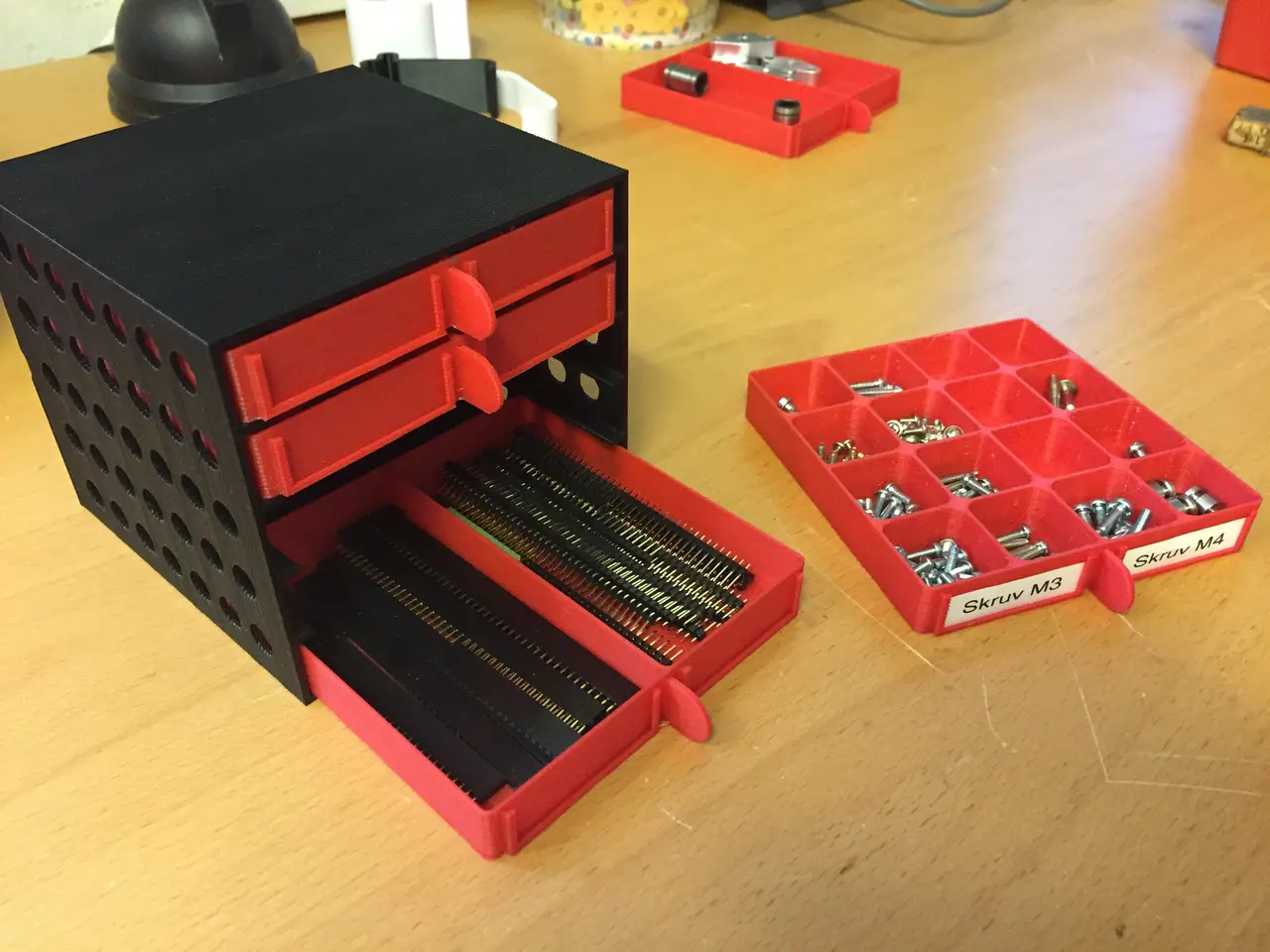 Small items organizer — modelo 3D