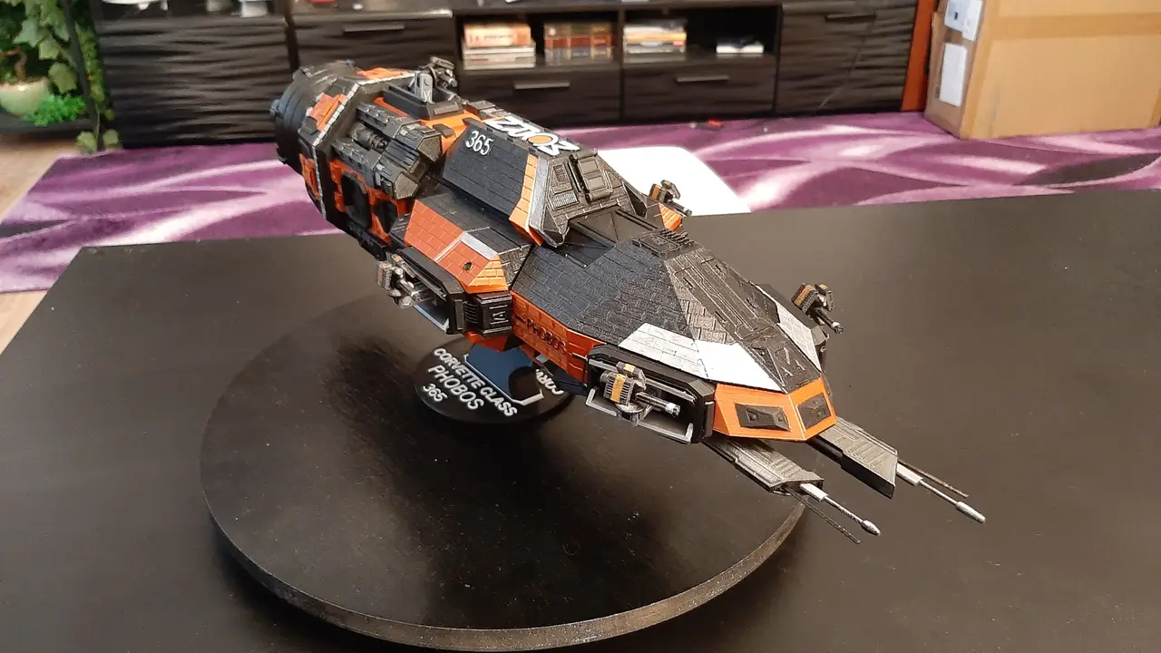 Corvette Class Light Frigate from the Expanse — modelo 3D