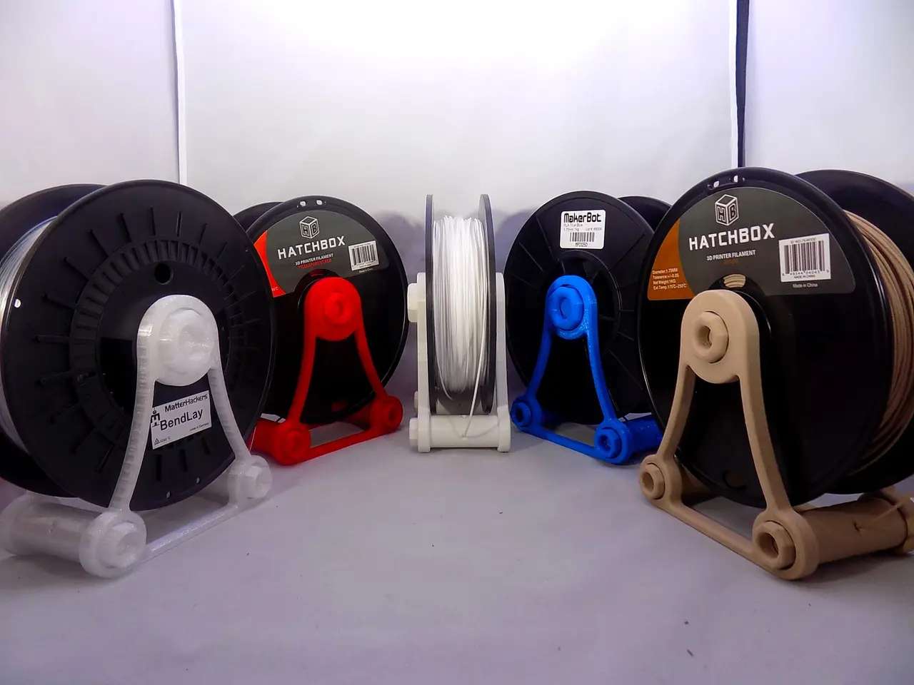 STANDARD SIZED - Universal Spool Holder — modelo 3D
