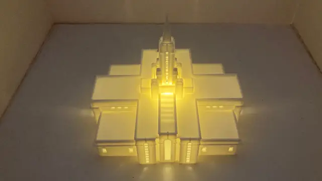 Bountiful Temple Tea Light — modelo 3D
