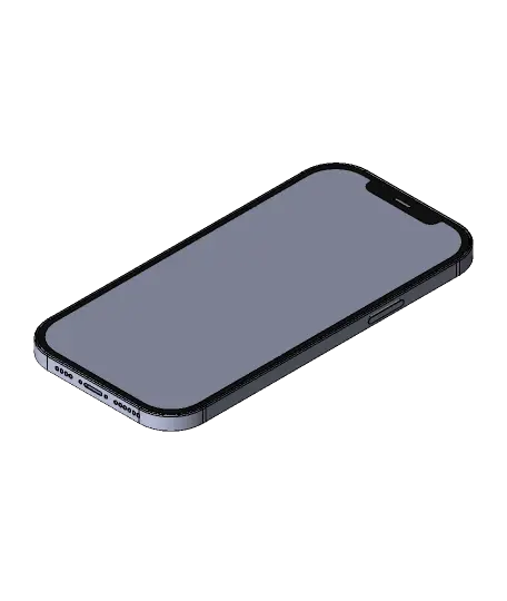 Apple iPhone 12 Pro Max — modelo 3D